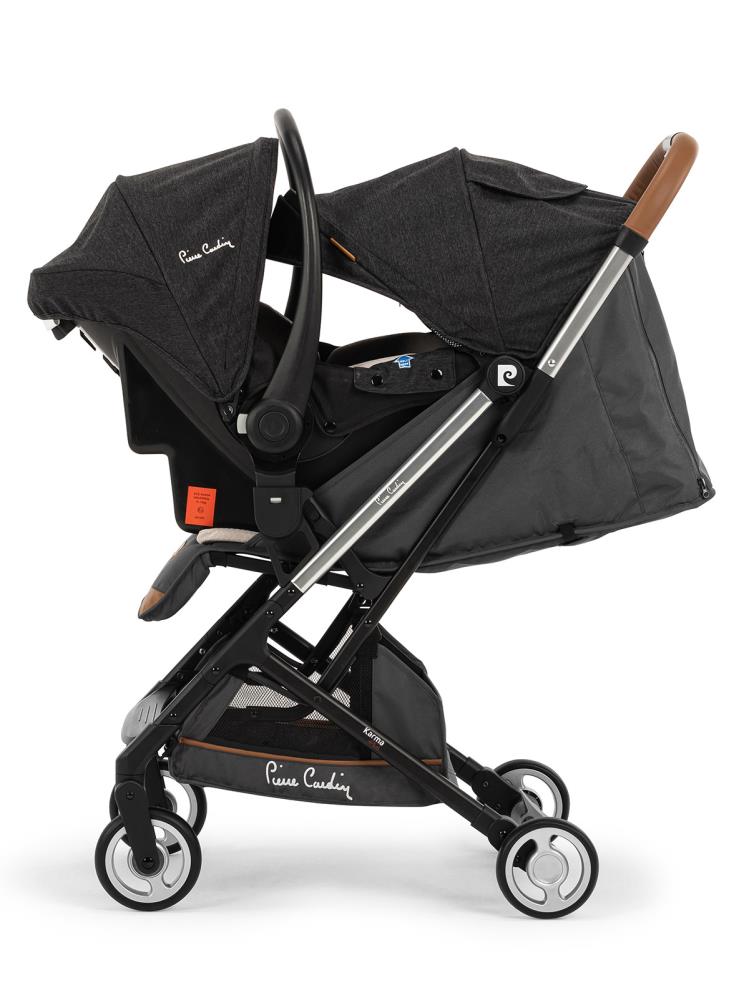 Pierre Cardin Karma Plus Travel Sistem Bebek Arabası - Siyah