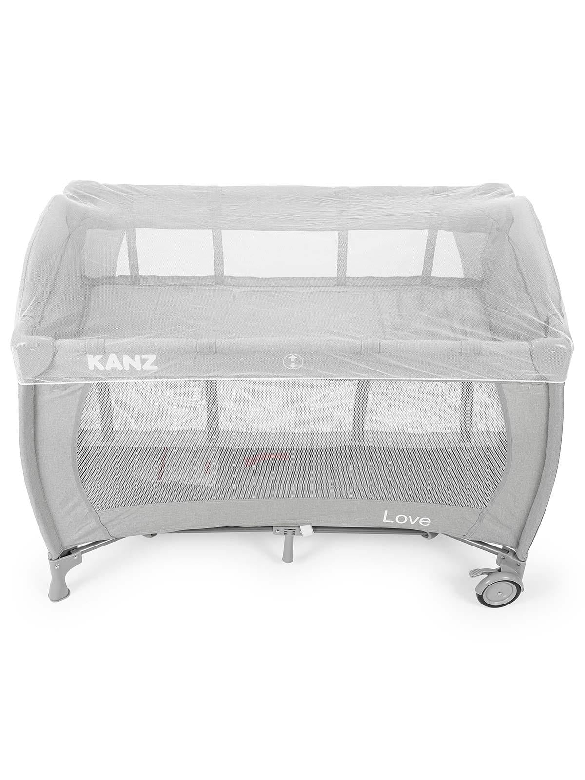 Kanz Love Lüx Arakatlı 70x110 cm Oyun Park - Gri