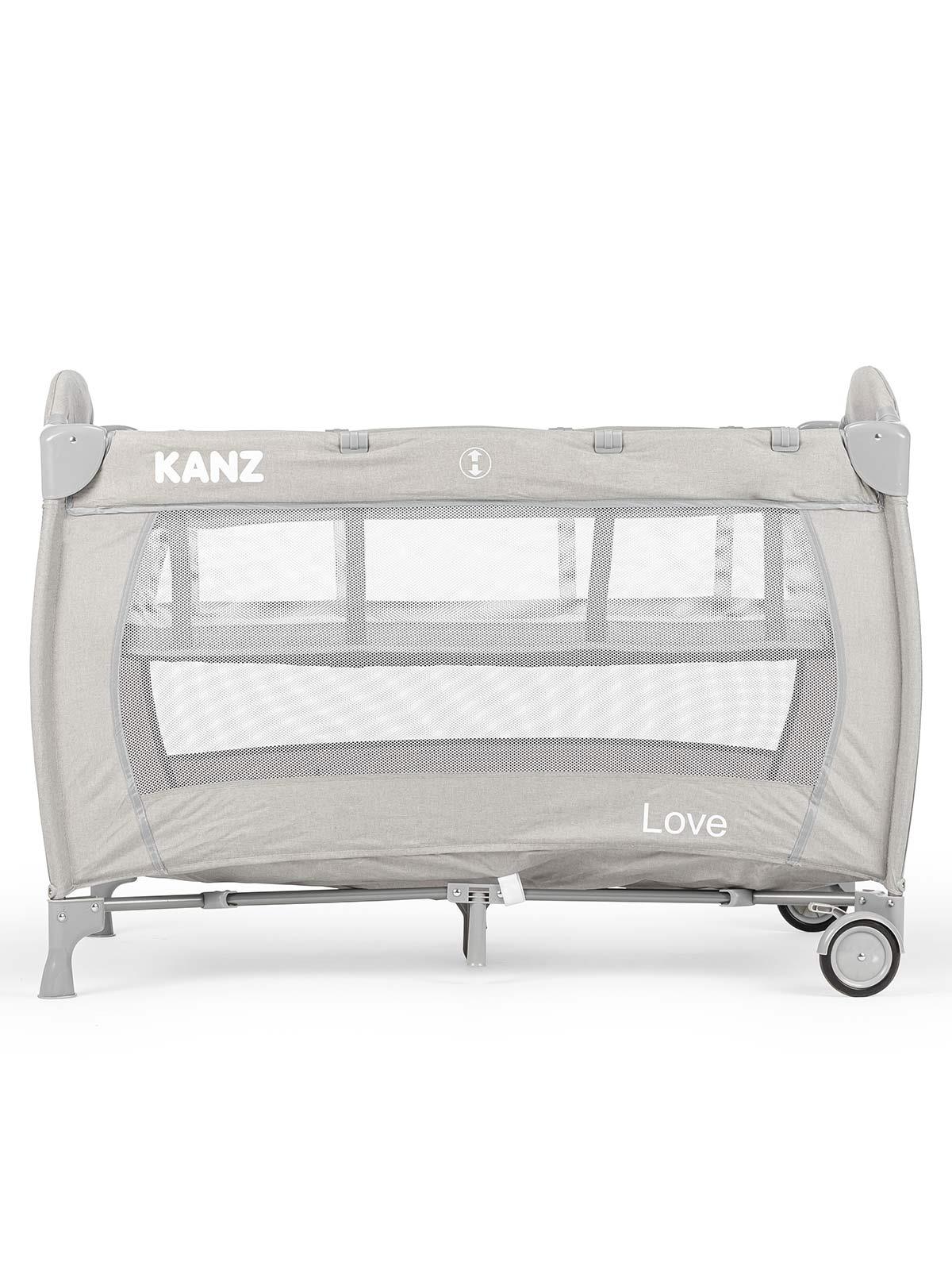 Kanz Love Lüx Arakatlı 70x110 cm Oyun Park - Gri