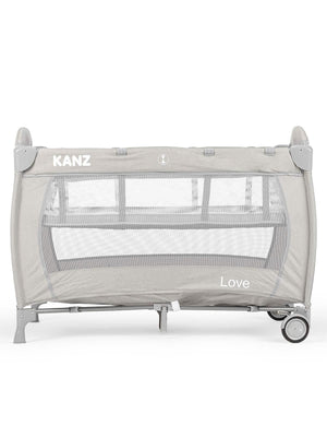 Kanz Love Lüx Arakatlı 70x110 cm Oyun Park - Gri