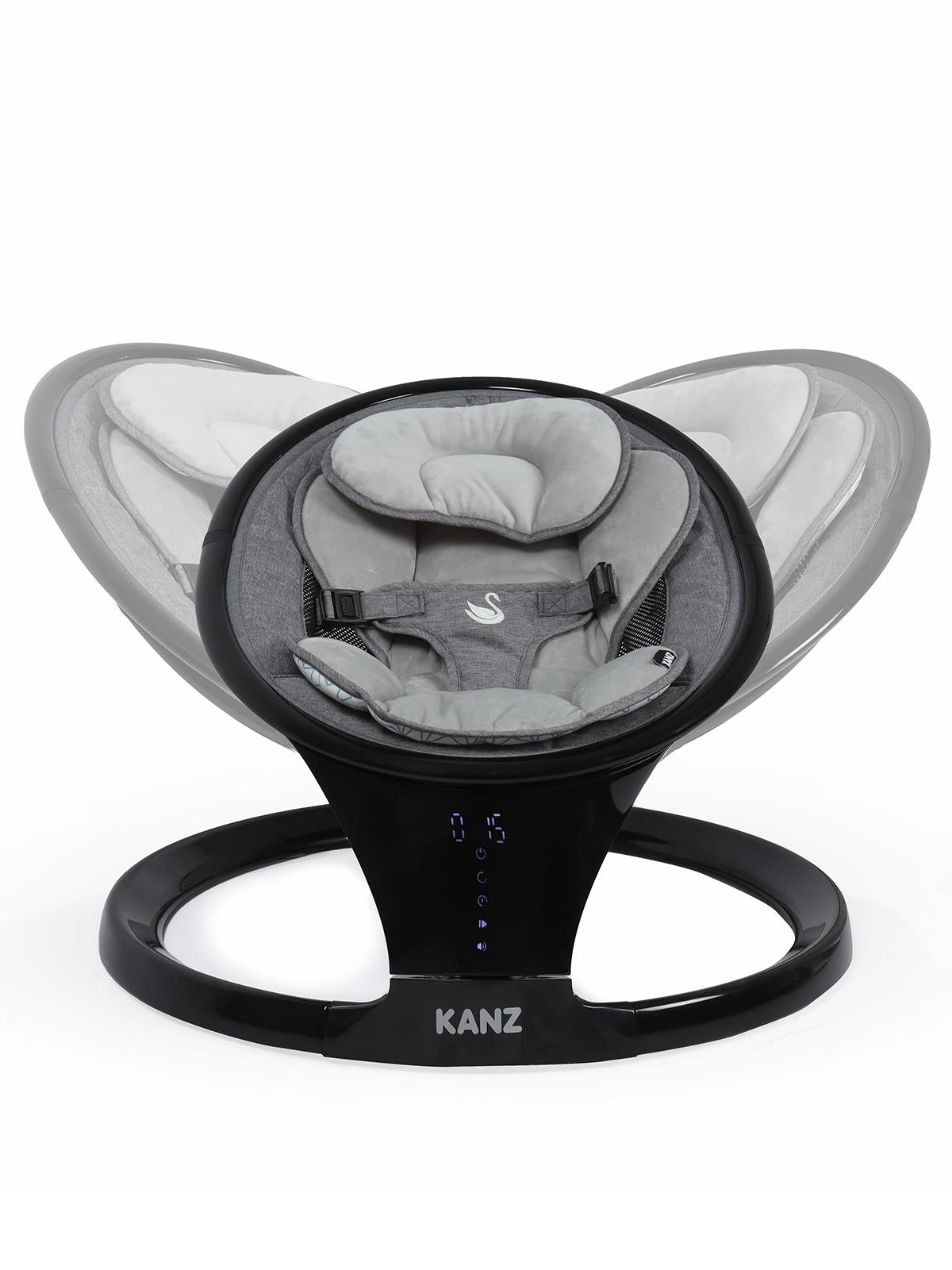 Kanz Swan Elektrikli Ana Kucağı - Siyah
