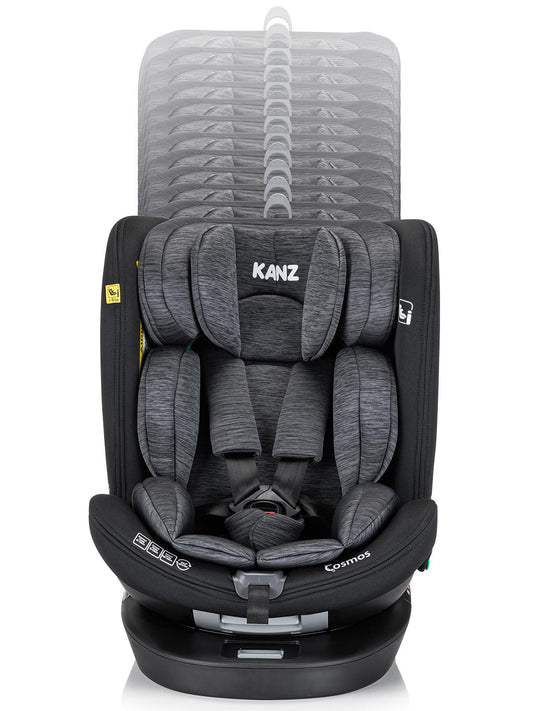 Kanz Cosmos I-Size Oto Koltuğu 0-36 Kg 360° - Siyah