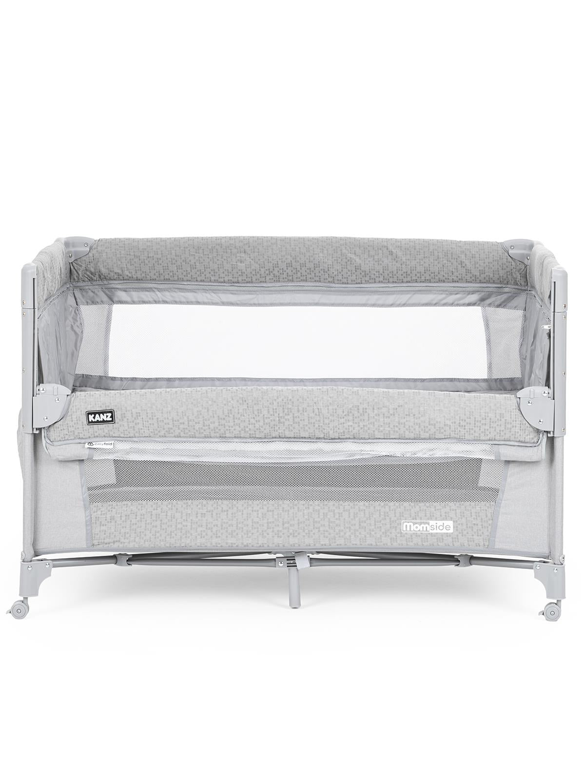 Kanz Momside Anne Yanı Oyun Parkı 70*110 Cm - Gri