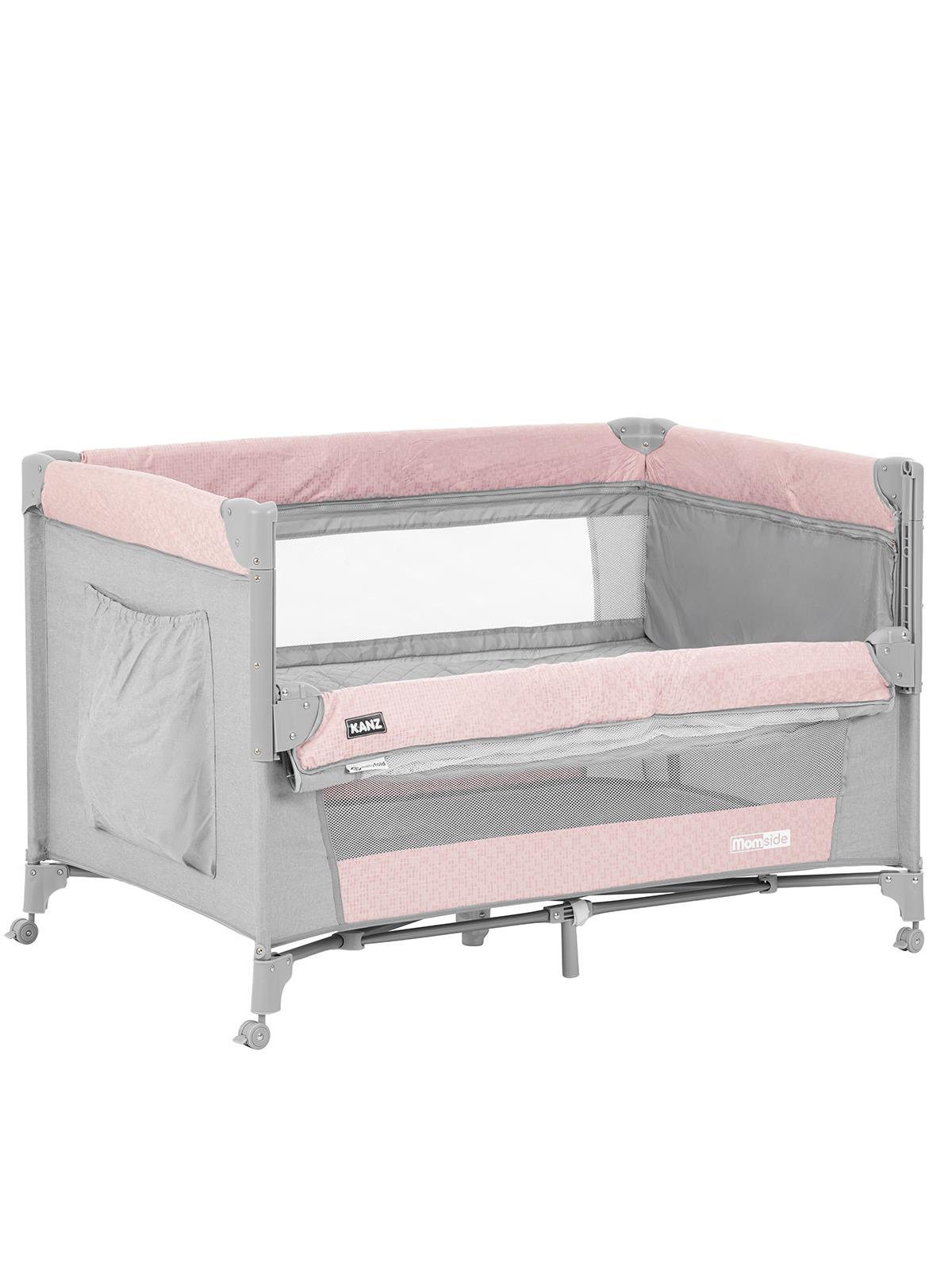 Kanz Momside Anne Yanı Oyun Parkı 70*110 Cm - Pembe