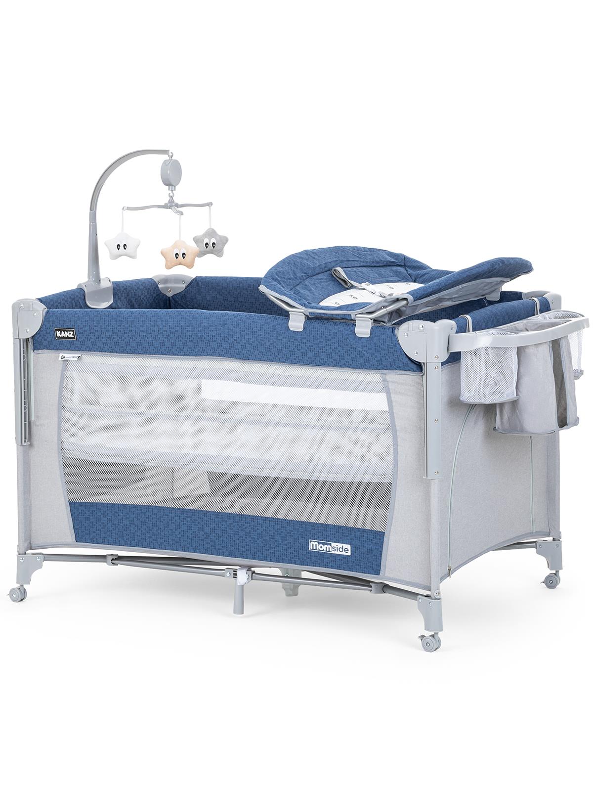 Kanz Momside Anne Yanı Oyun Parkı 70*110 Cm - Lacivert