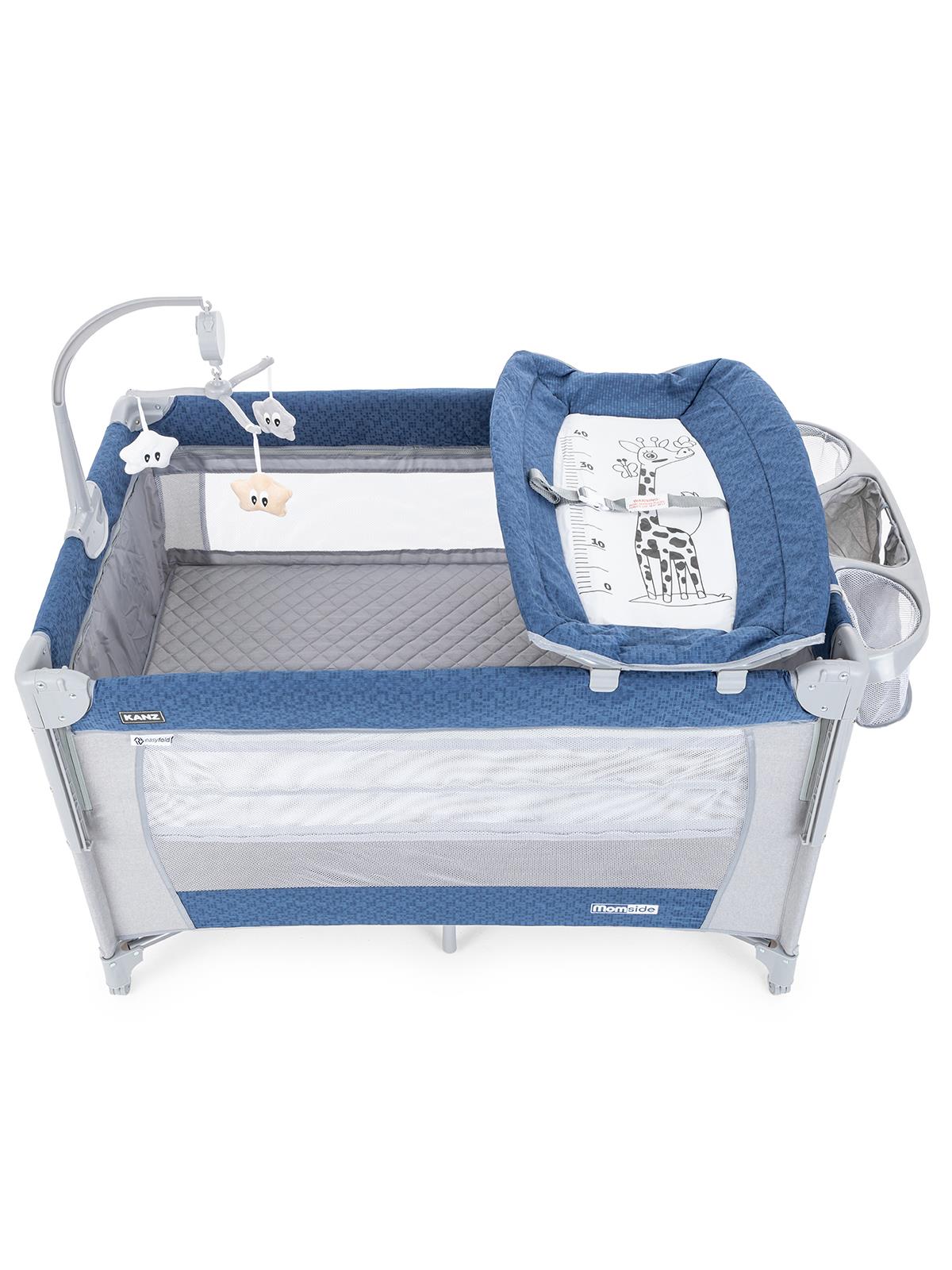 Kanz Momside Anne Yanı Oyun Parkı 70*110 Cm - Lacivert