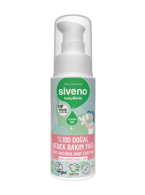 Siveno %100 Doğal Bebek Yağı 50ml