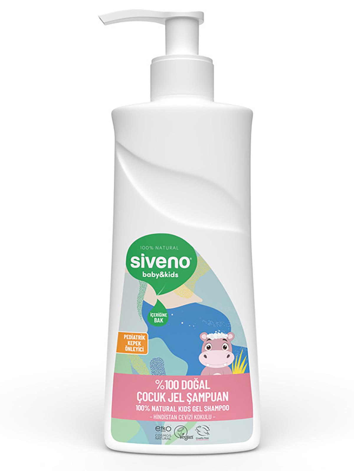Siveno %100 Doğal Çocuk Jel Şampuan 325 ml