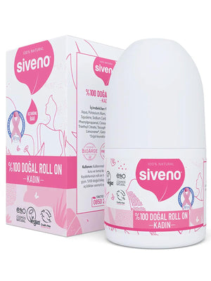 Siveno Doğal Roll-On Kadınlar İçin 50 ml