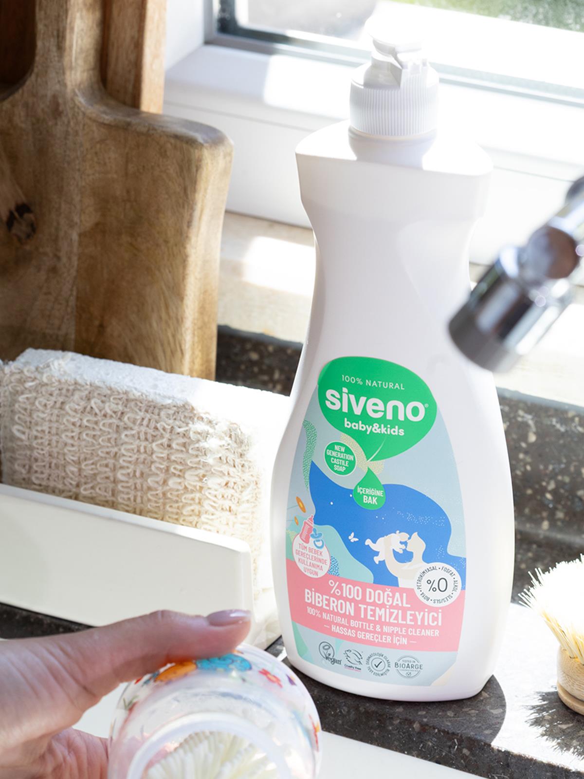 Siveno Baby Doğal Emzik Ve Biberon Temizleyici 500 ml