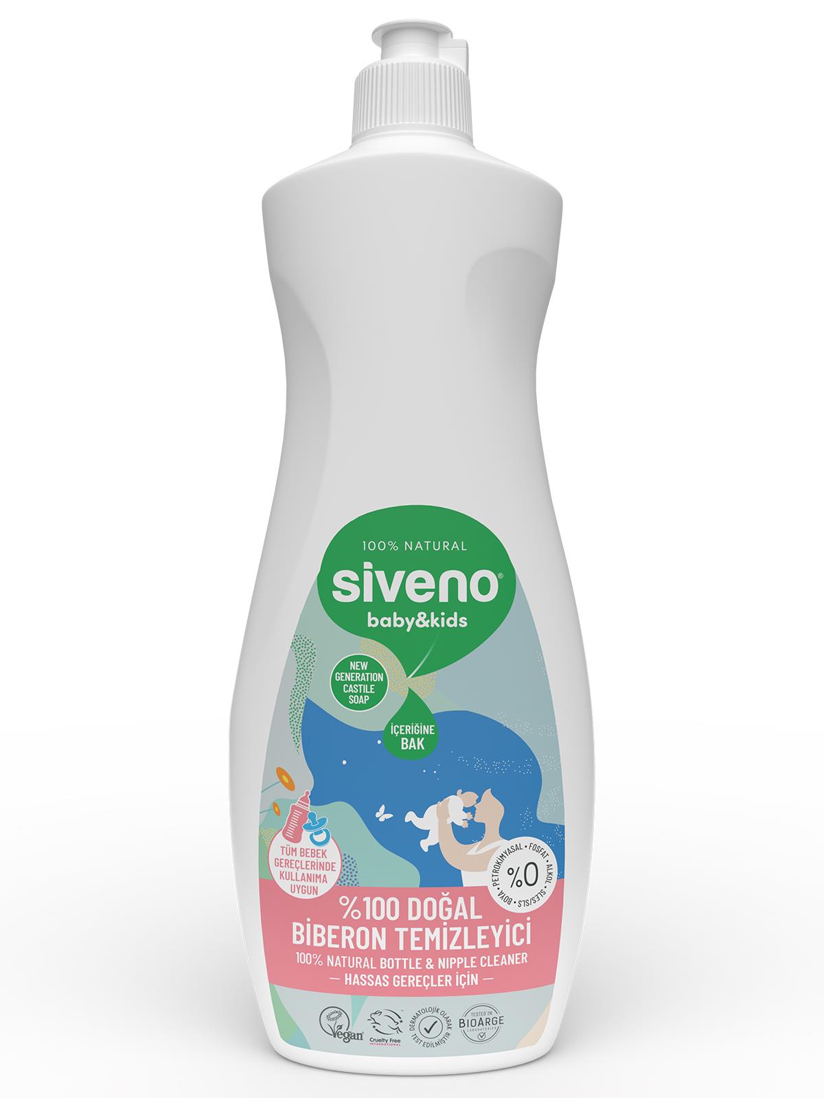 Siveno Baby Doğal Emzik Ve Biberon Temizleyici 500 ml