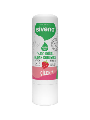 Siveno %100 Doğal Dudak Koruyucu – Çilek 6g