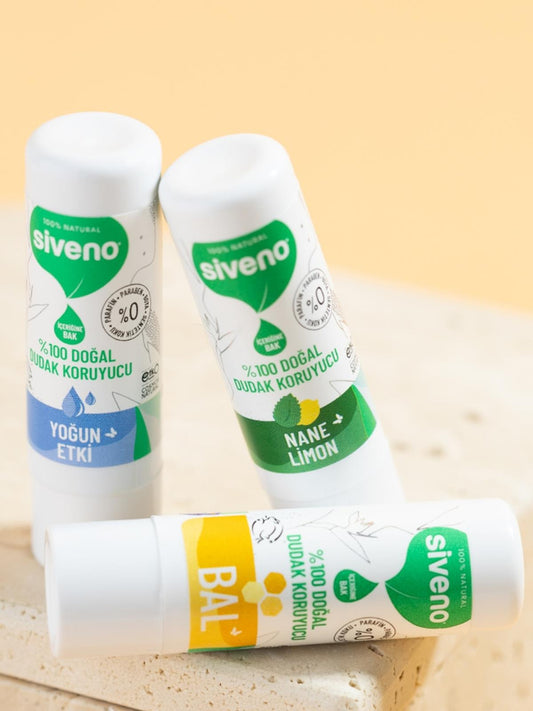 Siveno %100 Doğal Dudak Koruyucu – Çilek 6g