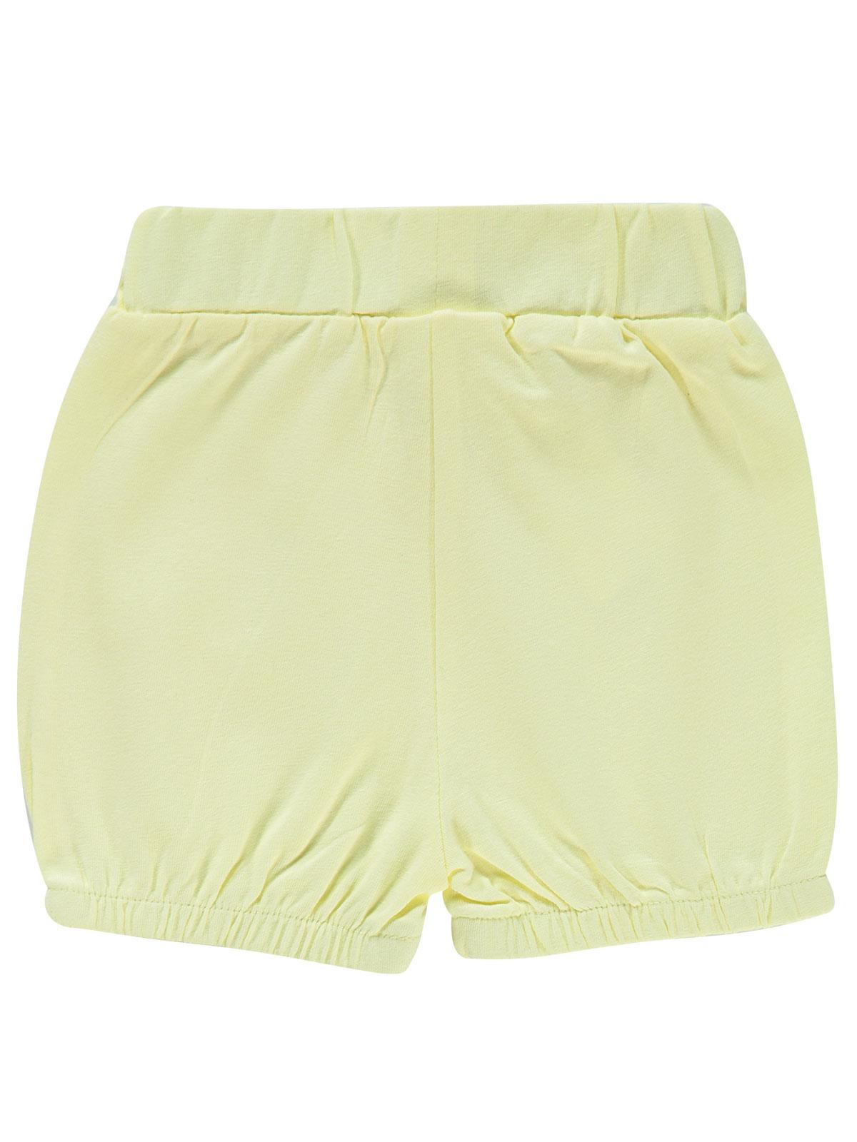 Civil Baby Paça Lastikli 6-18 Ay Kız Şort - Lila
