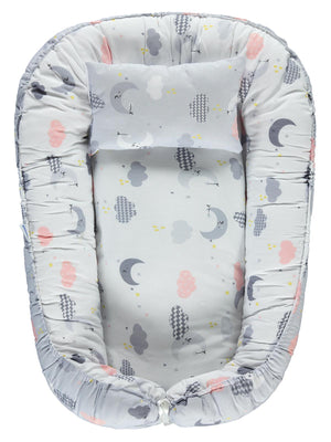 Kujju Büyük Baby Nest - Gri