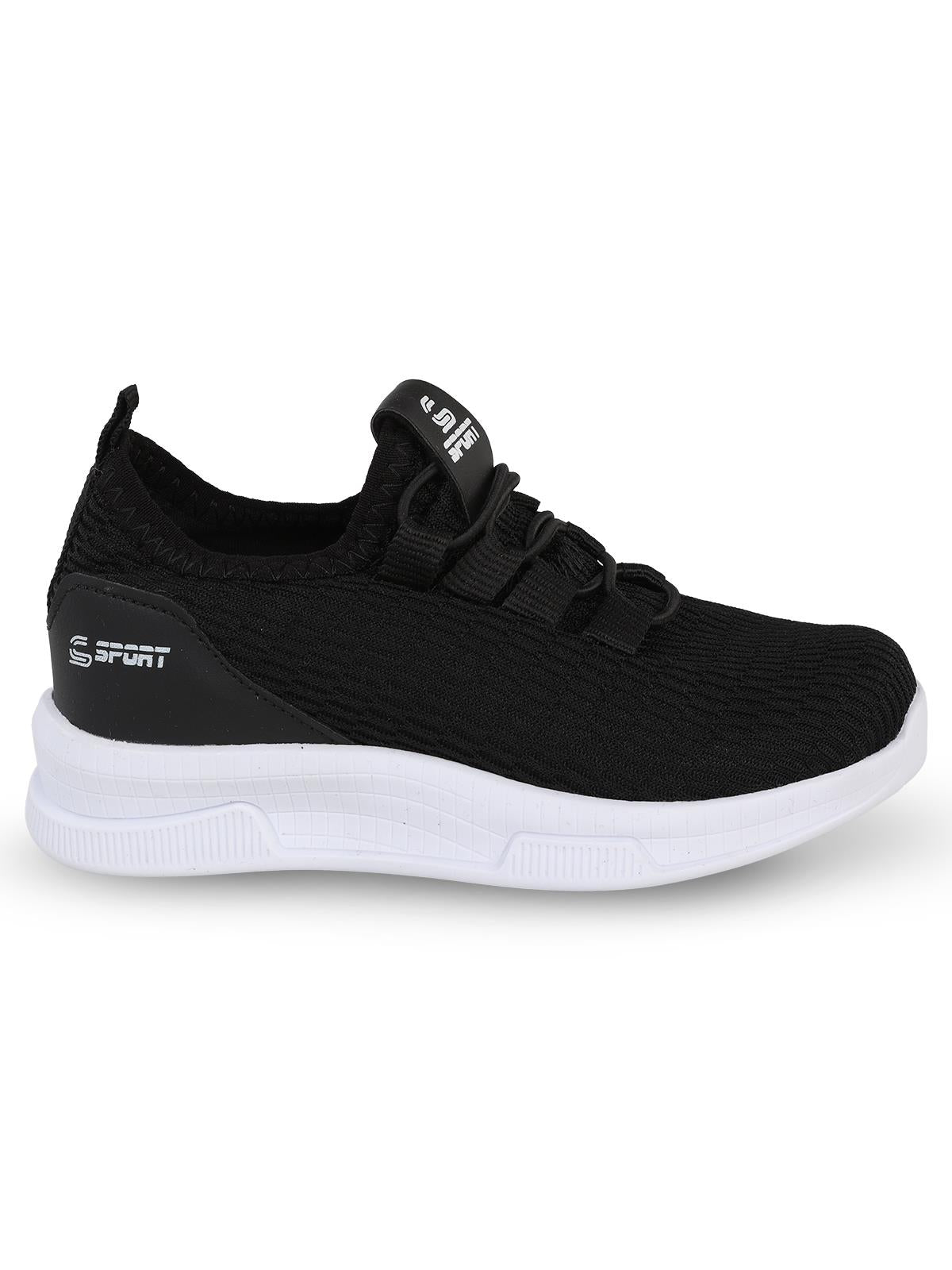 Callion Lastik Bağ Aqua 31-35 Numara Erkek Spor - Siyah