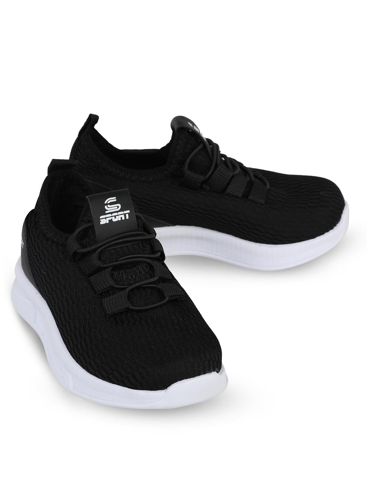 Callion Lastik Bağ Aqua 31-35 Numara Erkek Spor - Siyah