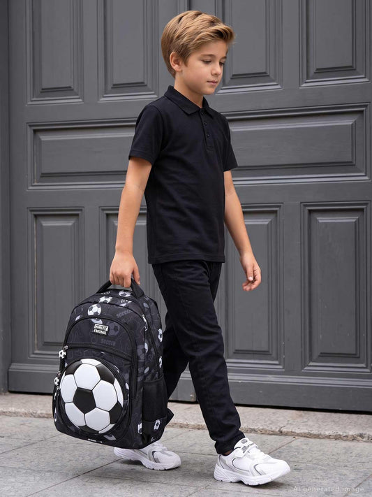 Civil Boys Erkek Çocuk Basic Pantolon | Kot | Okul Kreş ve Günlük Kullanım - Siyah