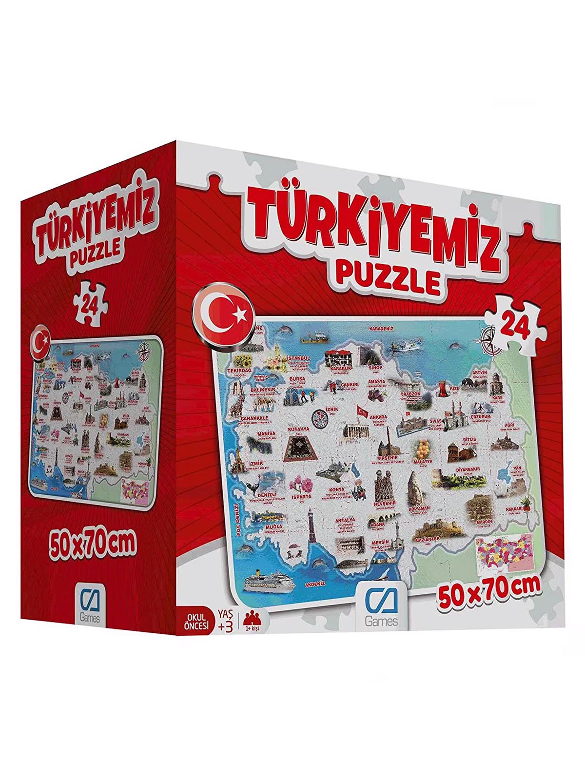 Ca Oyuncak Türkiyemiz Yer Puzzle
