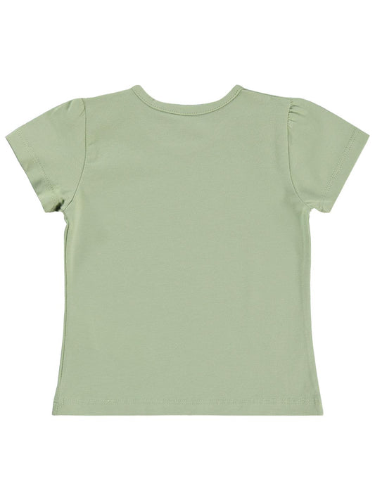 Civil Baby Kız Bebek Tişört 6-18 Ay - Yeşil