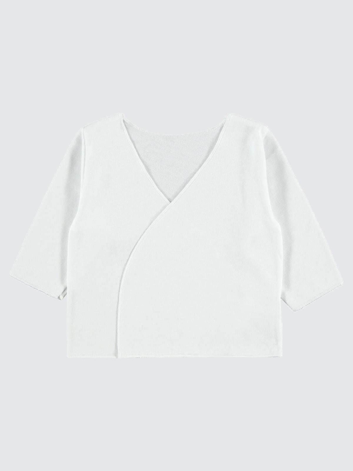 Civil Baby 0-1 Ay Unisex Tek İç Zıbın - Beyaz