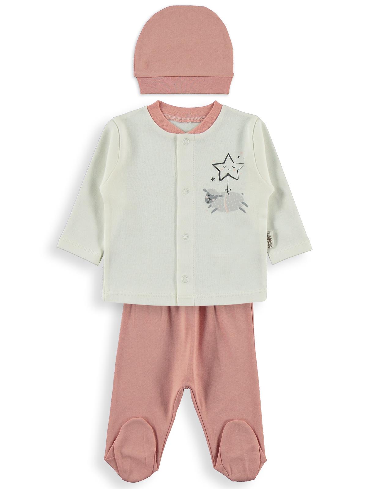 Bebbek Star  Zıbın Setleri - Pembe