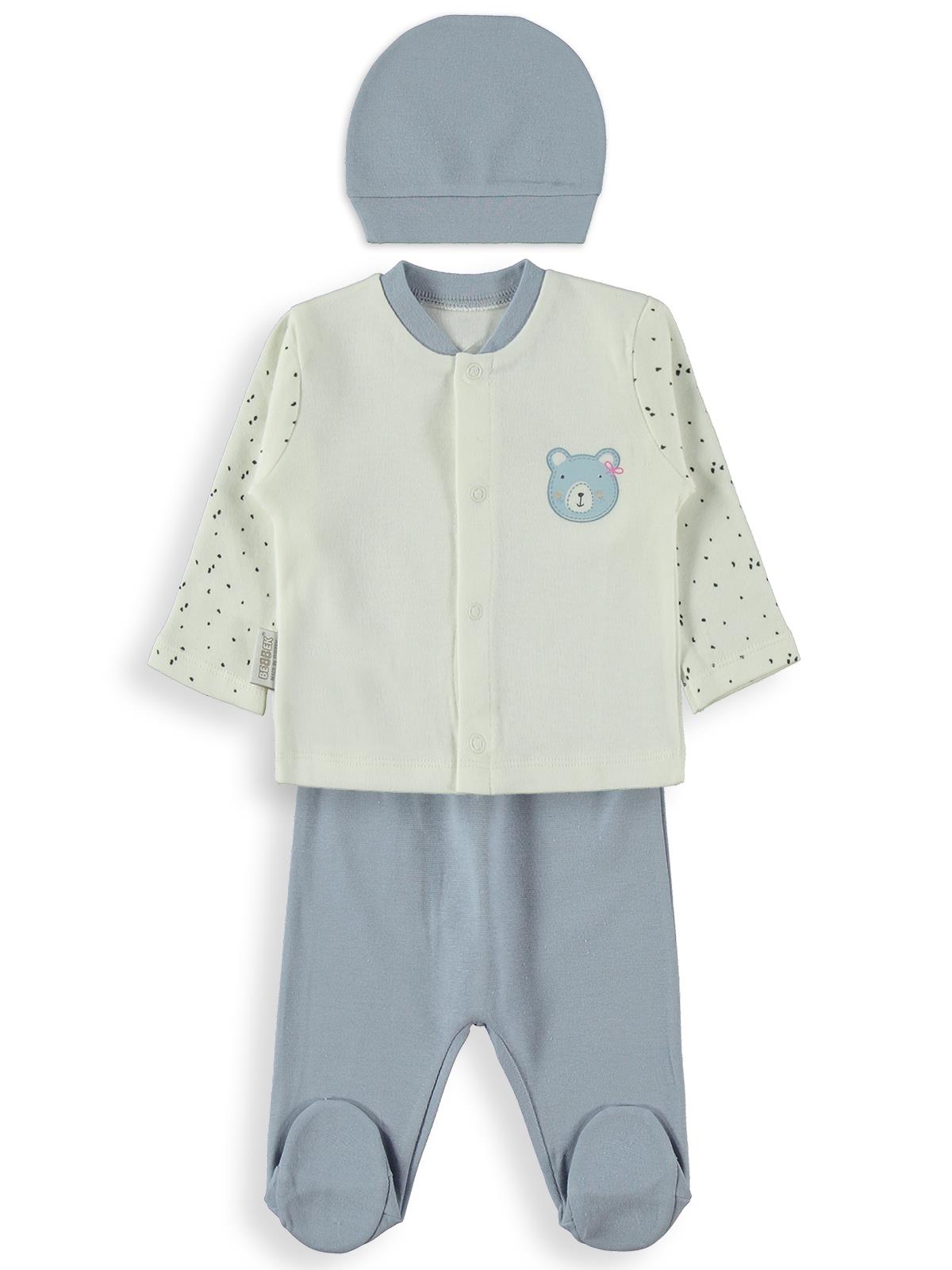 Bebbek Love Baby  Zıbın Setleri - Turuncu