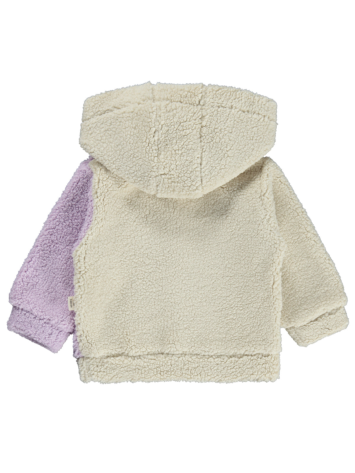 Bebbek Kapşonlu Fermuarlı 2-5 Yaş Sweatshirt - Lila