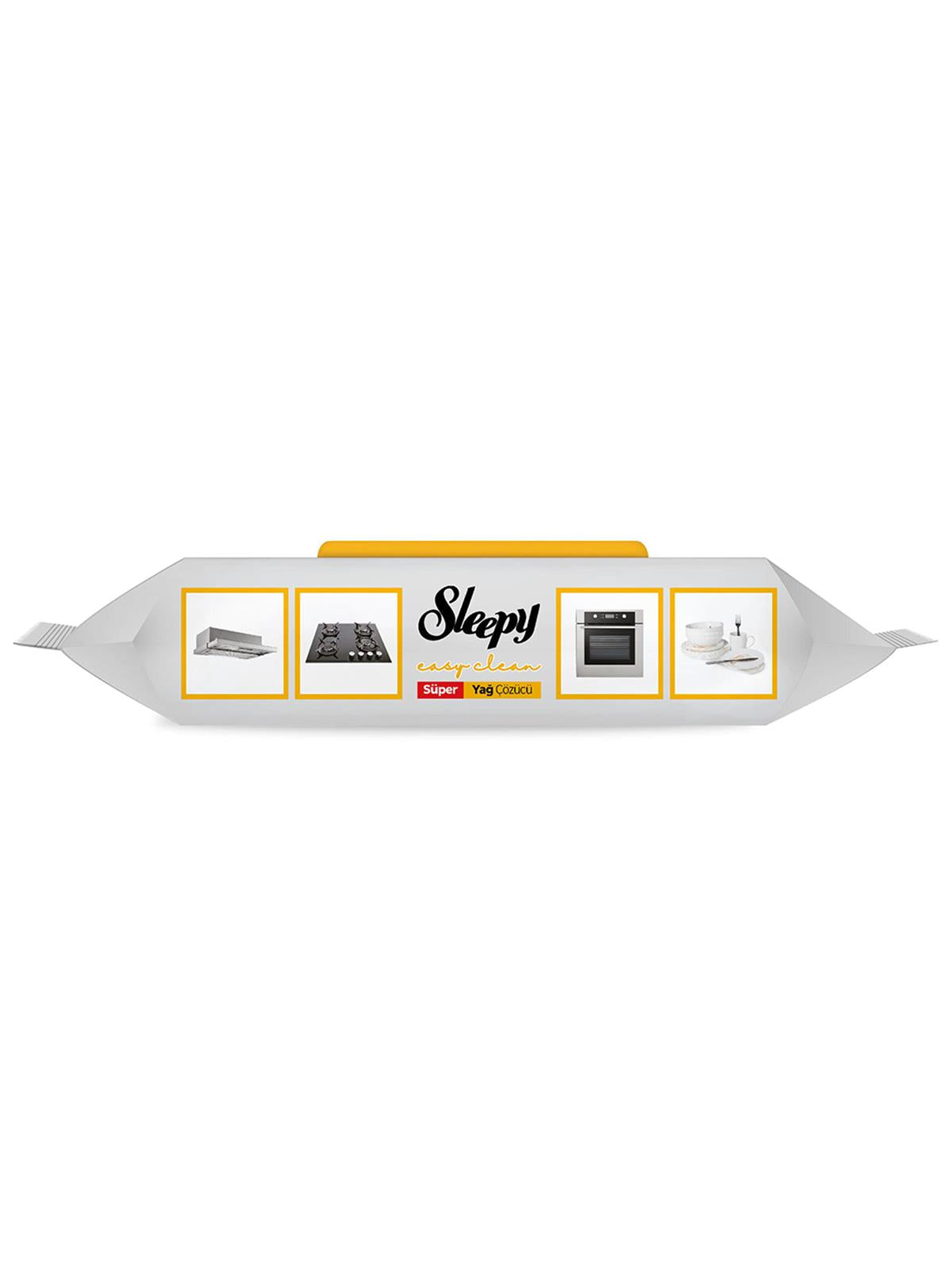 Sleepy Easy Clean Süper Yağ Çözücü Yüzey Temizlik Havlusu&Mendili 30 Yaprak
