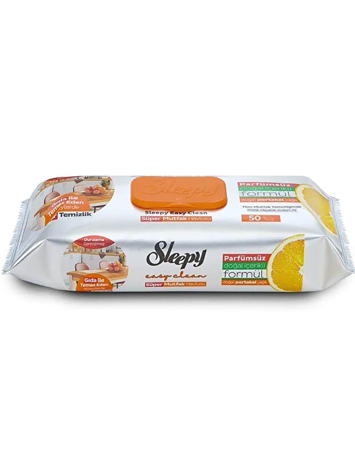 Sleepy Mutfak Havlusu Portakal Yağlı 50'li