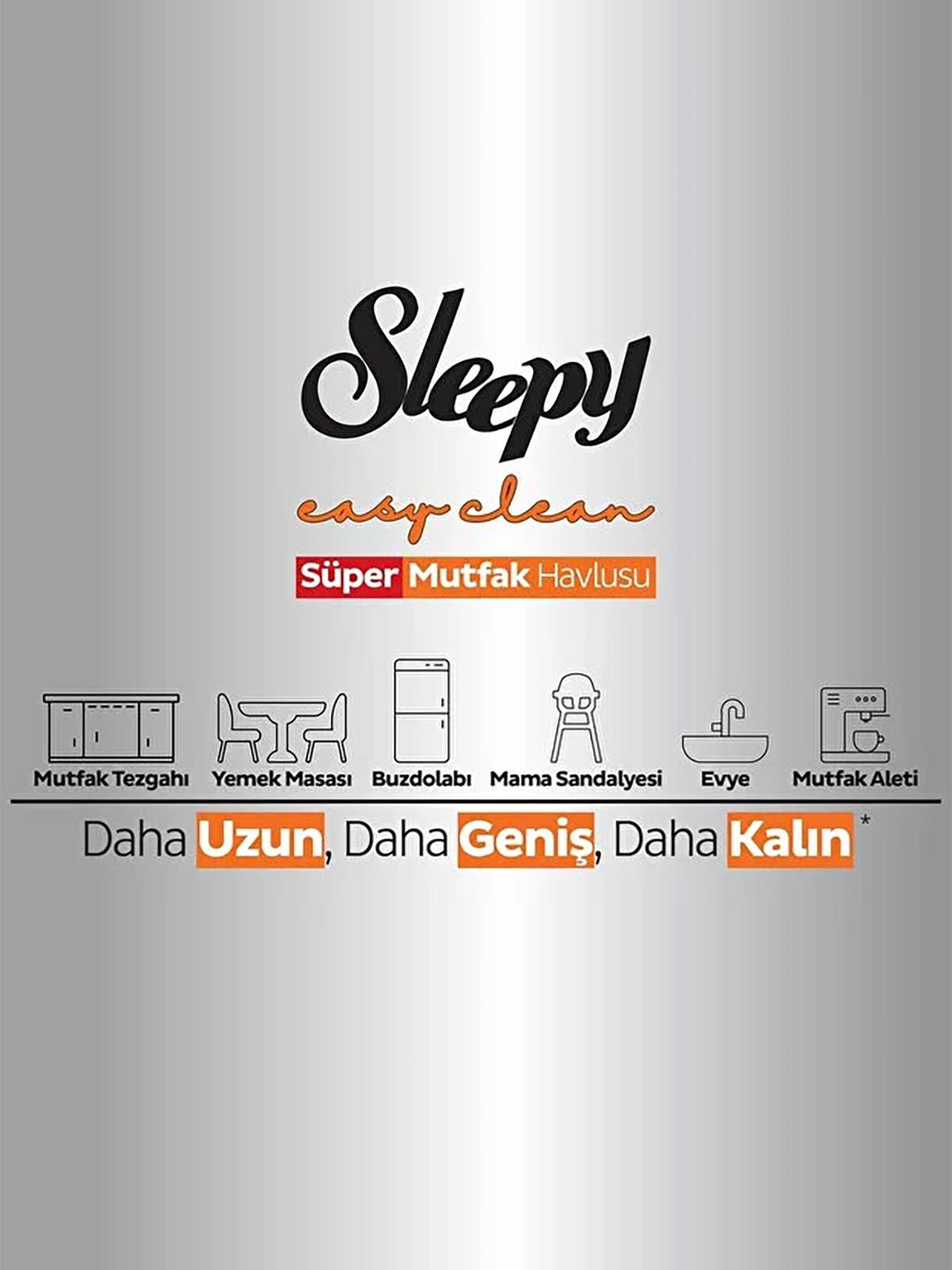 Sleepy Mutfak Havlusu Portakal Yağlı 50'li