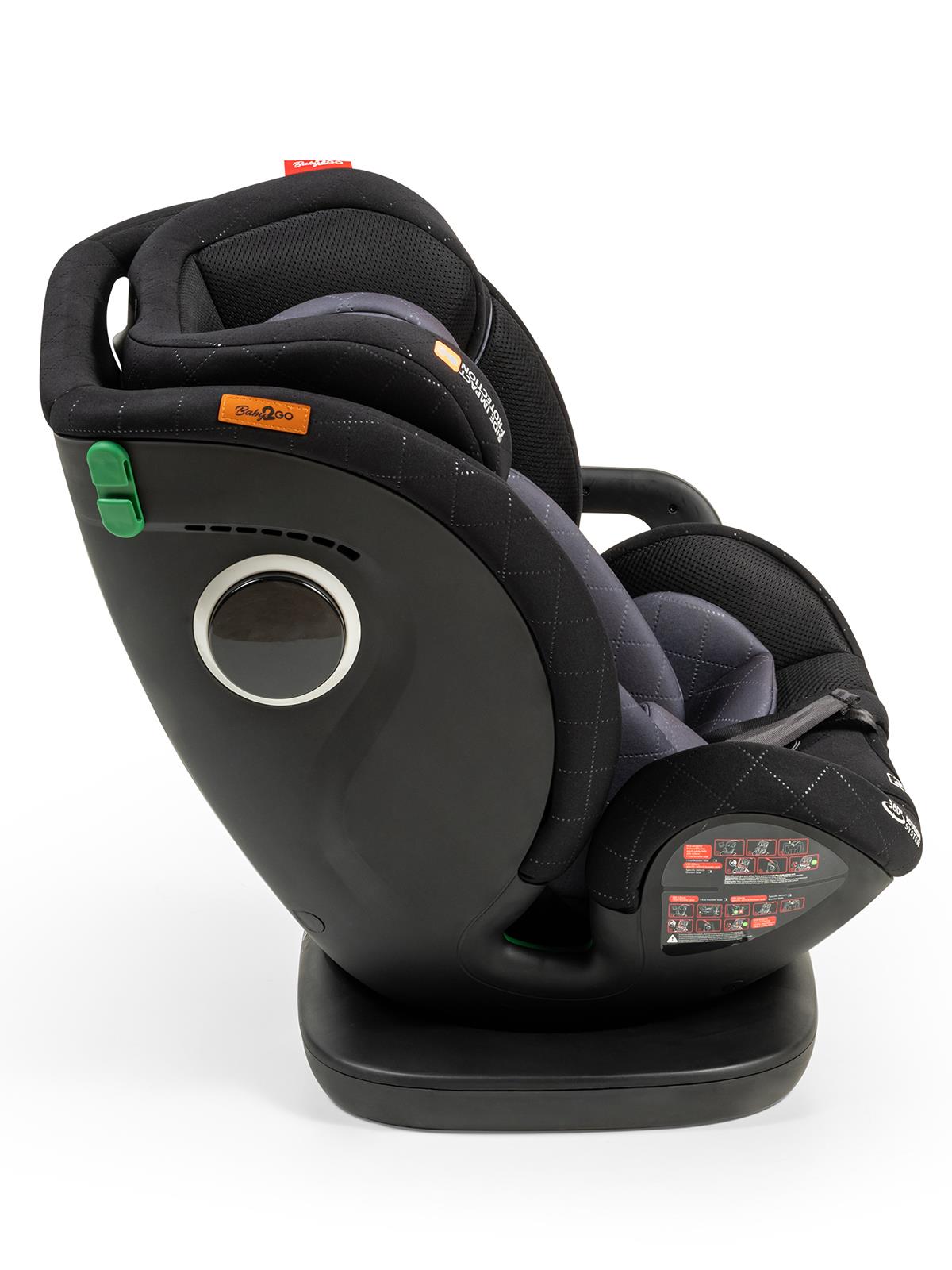 Baby2Go Taby 0-36 Kg I Size Oto Koltuğu - Gri