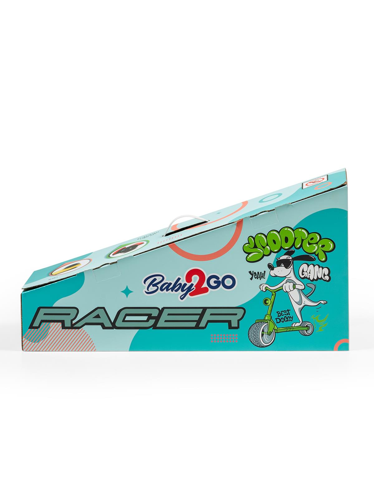 Baby2Go Racer Işıklı Scooter - Sarı