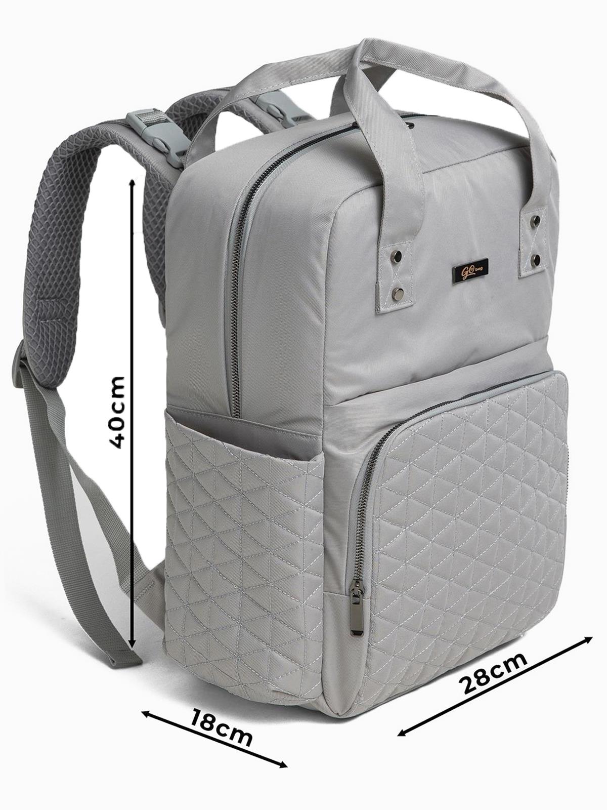 Baby2Go Go Bag Astoria Anne Bebek Bakım Çantası - Gri