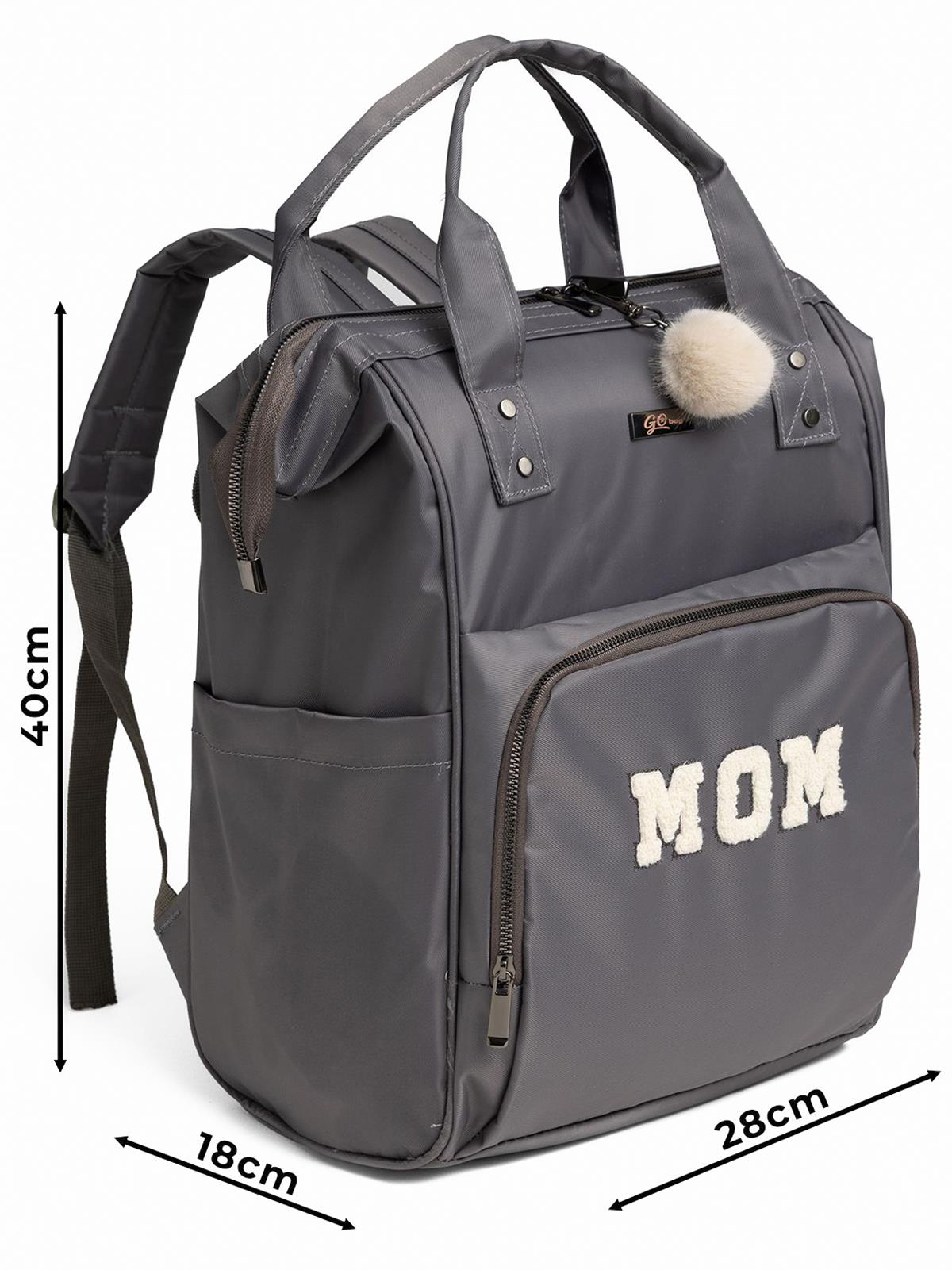 Baby2Go Go Bag Zeina Anne Bebek Bakım Çantası - Gri