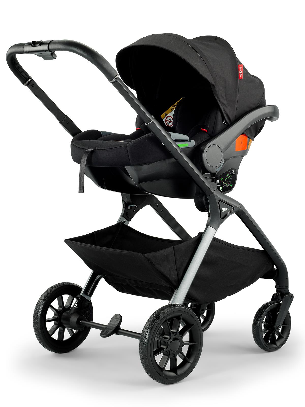 Baby2go Next Travel Sistem Bebek Arabası - Gri