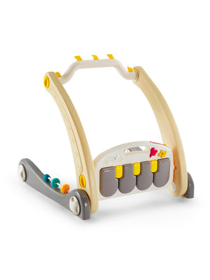 Baby2Go 2'si 1 Arada Piyanolu Oyun Halısı ve Yürüteç - Gri