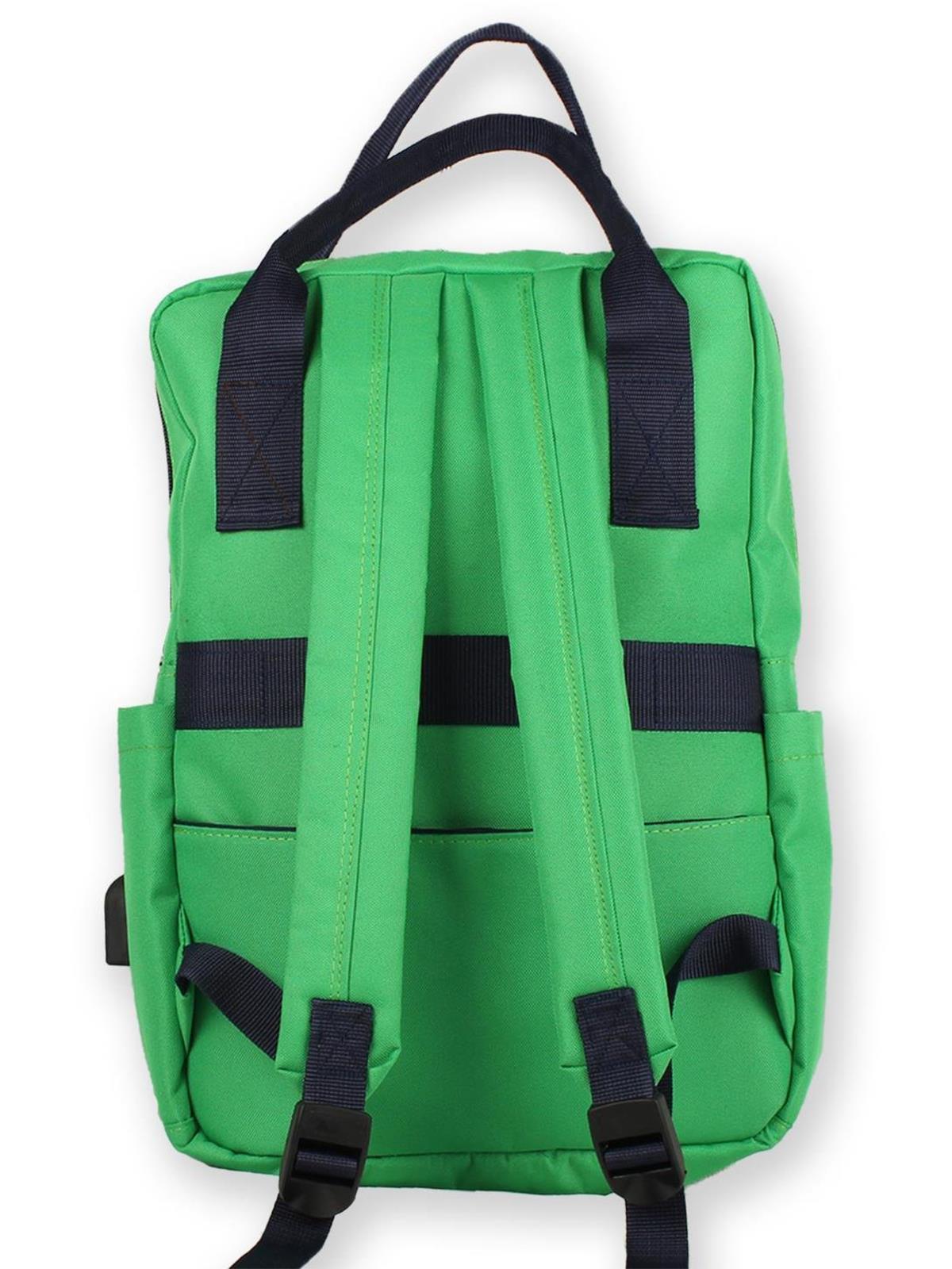 My Valice Smart Bag Post Usb Şarj Girişli Sırt Çantası - Yeşil