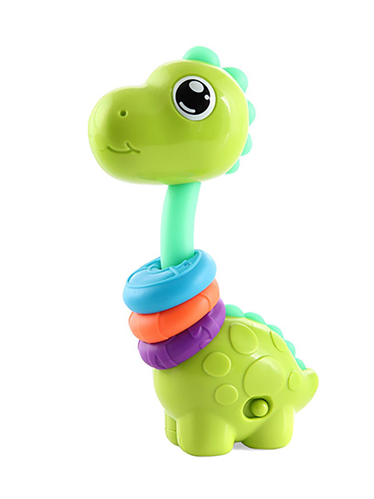 Bondigo Sevimli Dino - Işıklı Müzikli Çıngırak - Yeşil