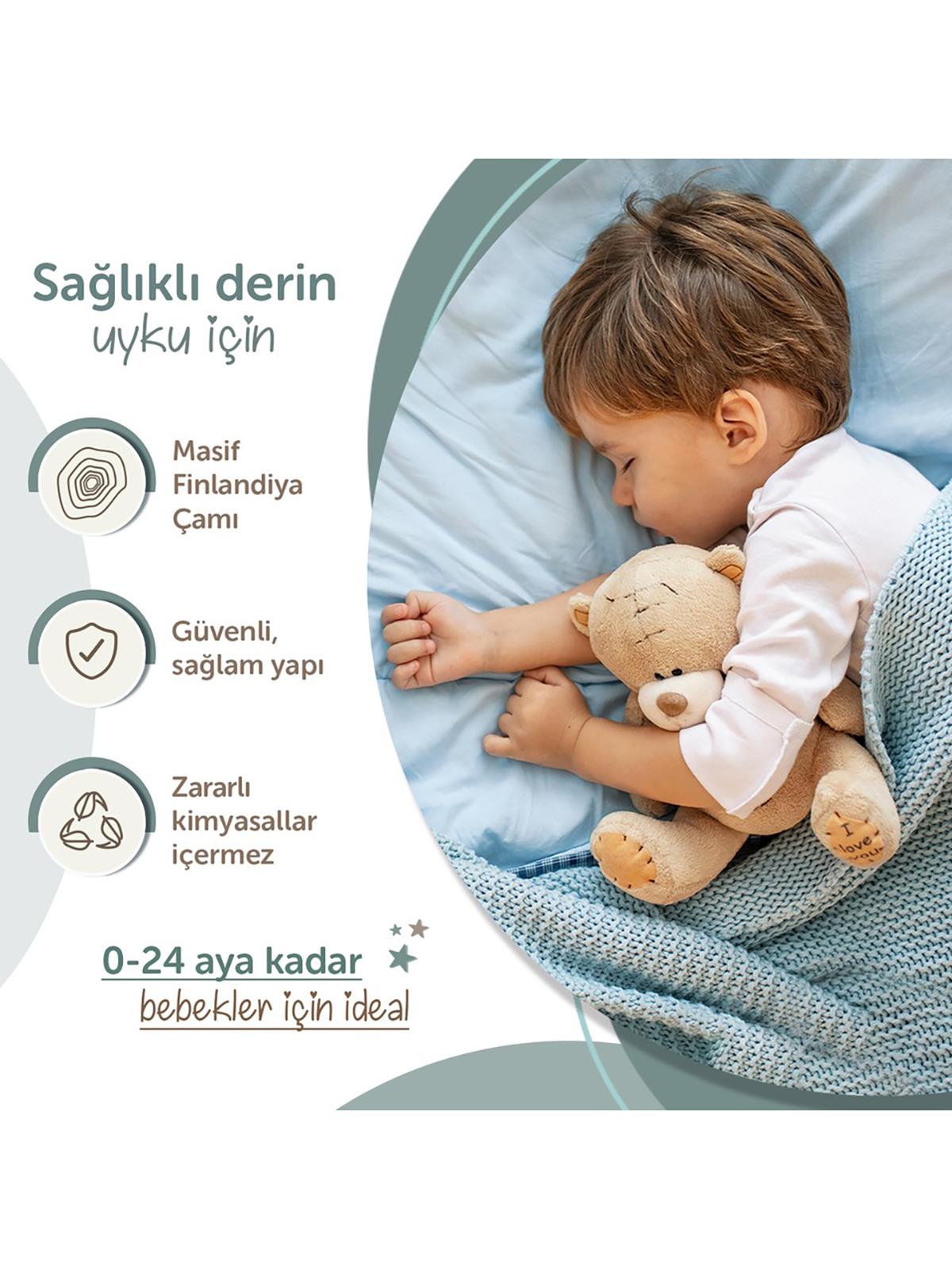Kukka Tekerlekli ve Padli 3 Kademe Oyun Parkı 80x100 cm