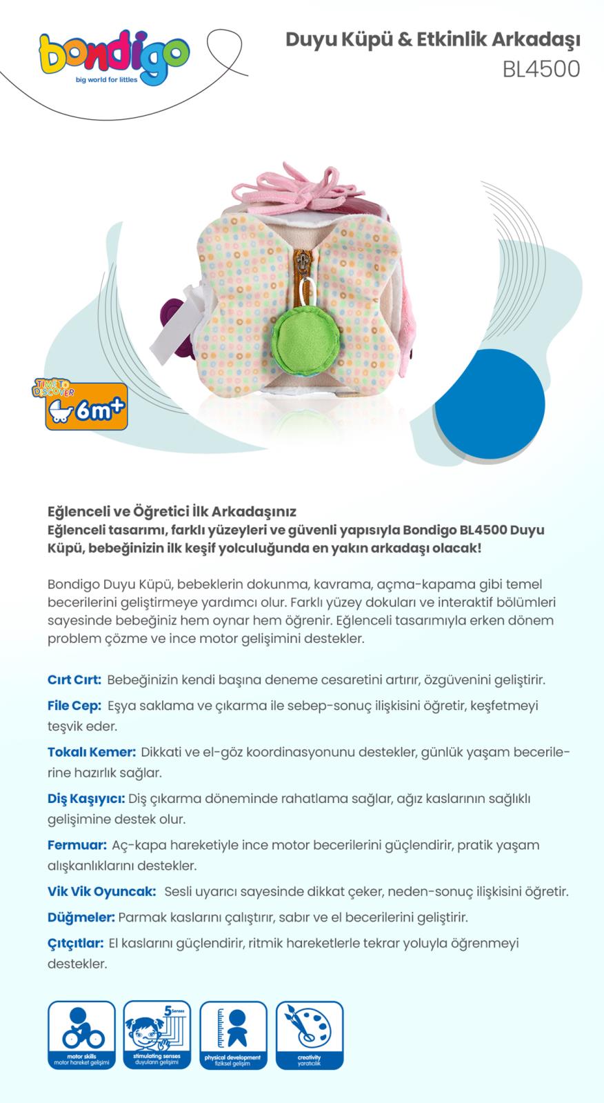 Bondigo Duyu Küpü ve Etkinlik Arkadaşı