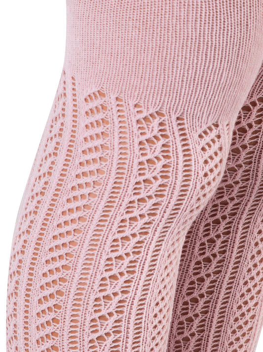 Civil Kız Çocuk Fileli Külotlu Çorap | İnterlok | Okul Kreş ve Günlük Kullanım - Pembe