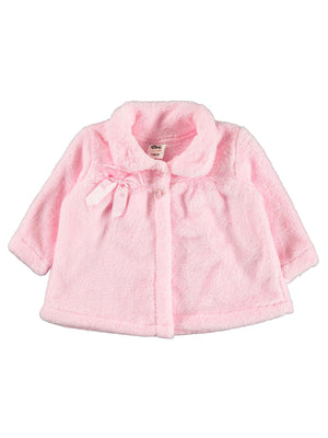 Civil Baby Fiyonklu 6-18 Ay Hırka - Pembe