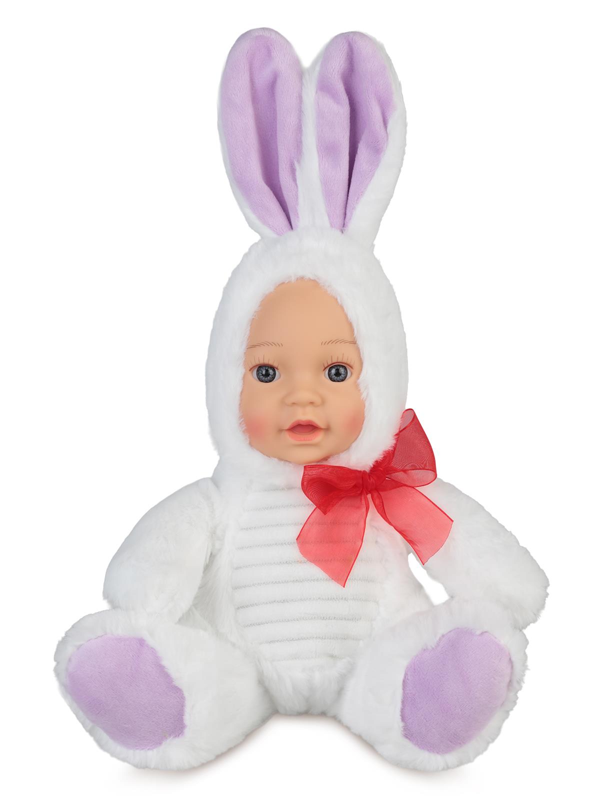 Halley Oyuncak Peluş Bebekler 25 cm - Beyaz