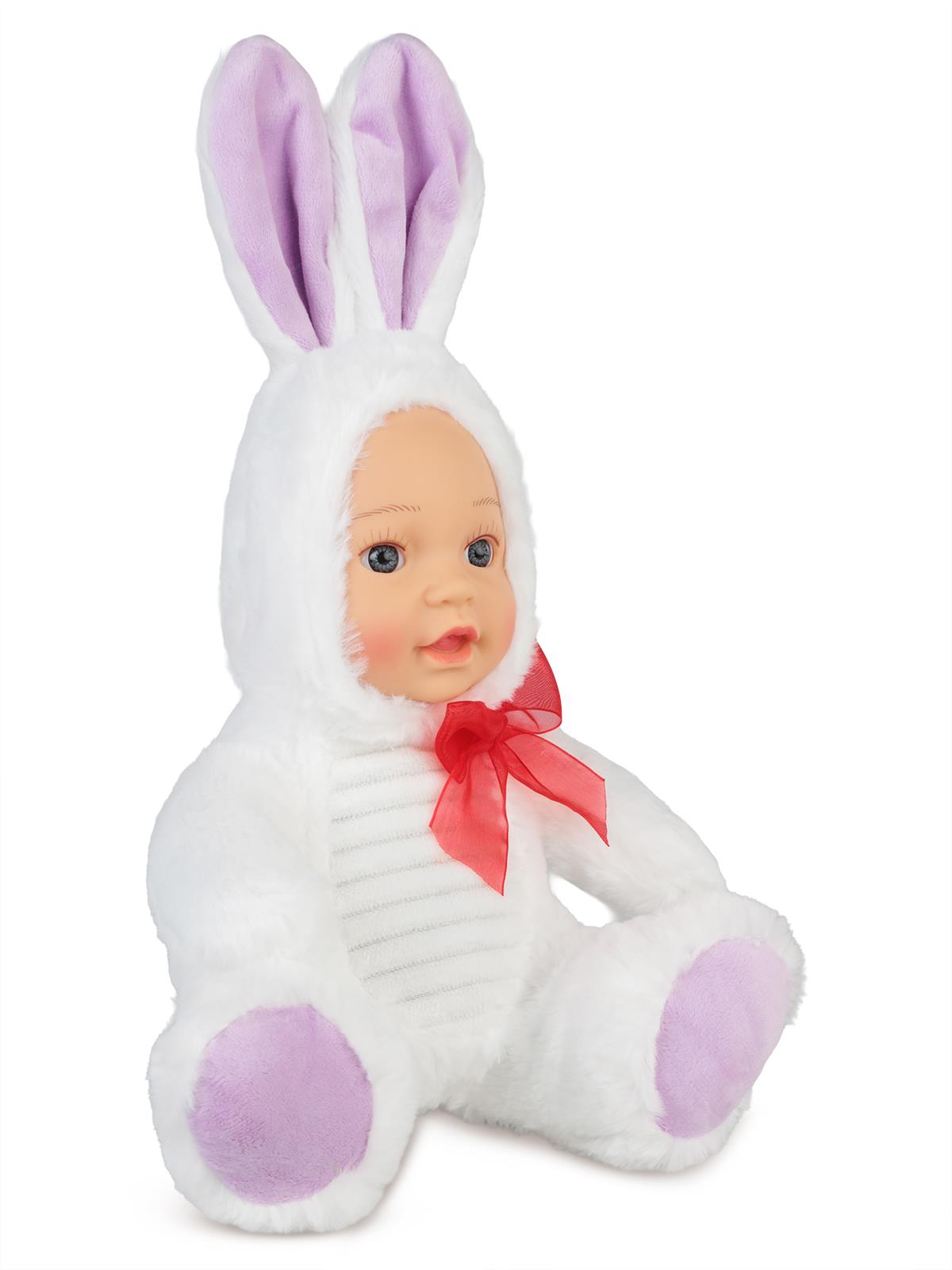 Halley Oyuncak Peluş Bebekler 25 cm - Beyaz