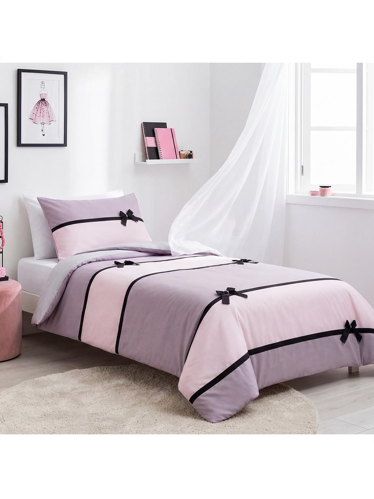 Tiffany Pink Love Yatak Örtüsü