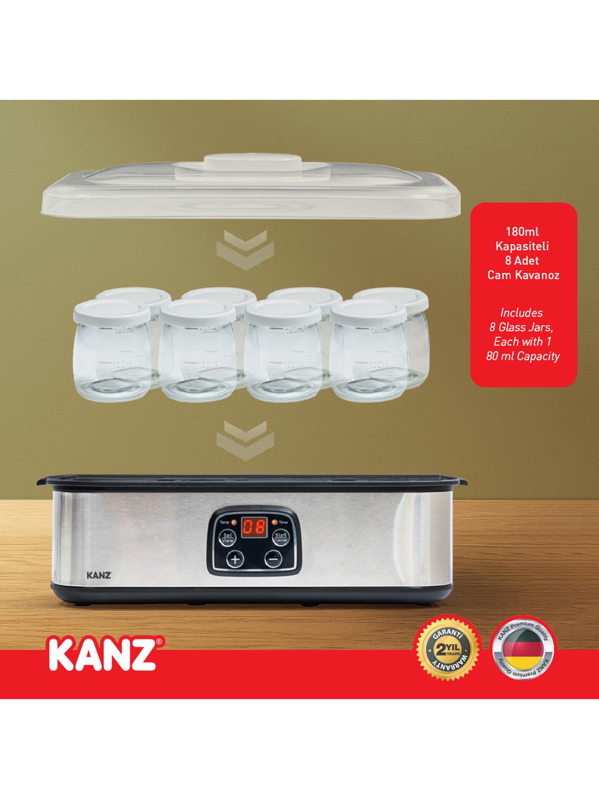 Kanz Yoğurt Yapma Makinesi - Standart