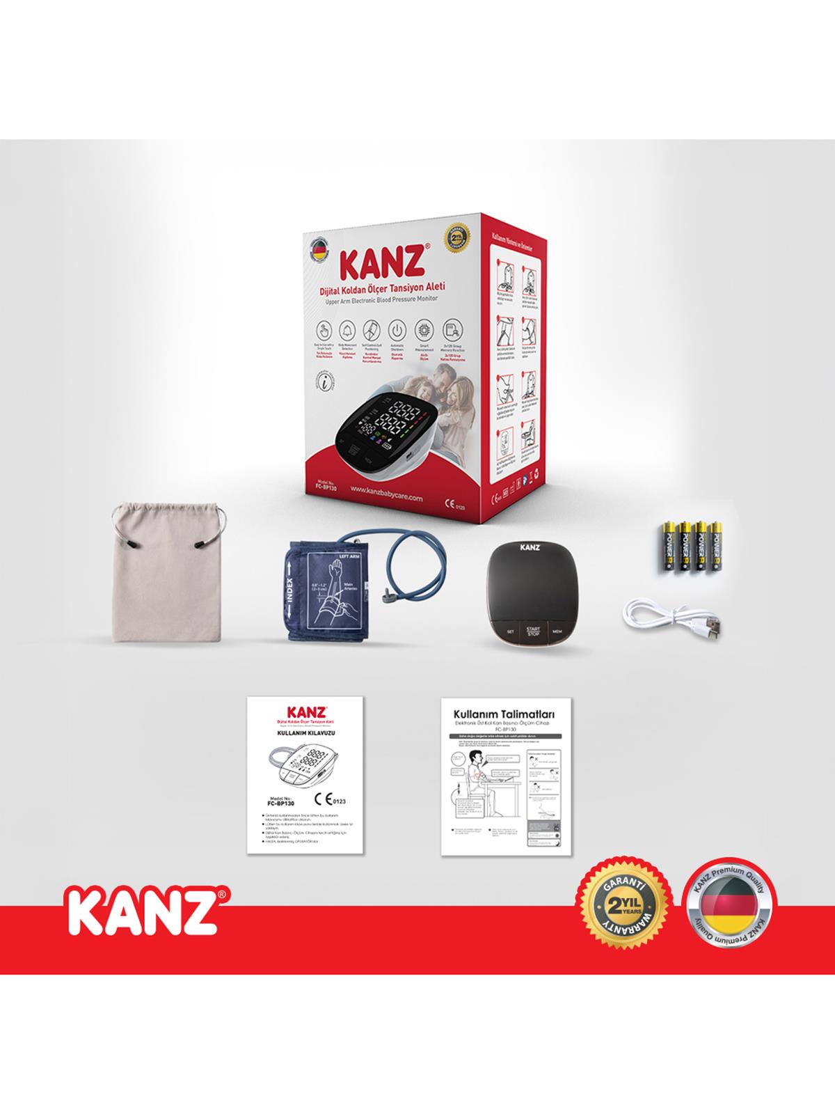 Kanz Dijital Koldan Ölçer Tansiyon Aleti - Standart