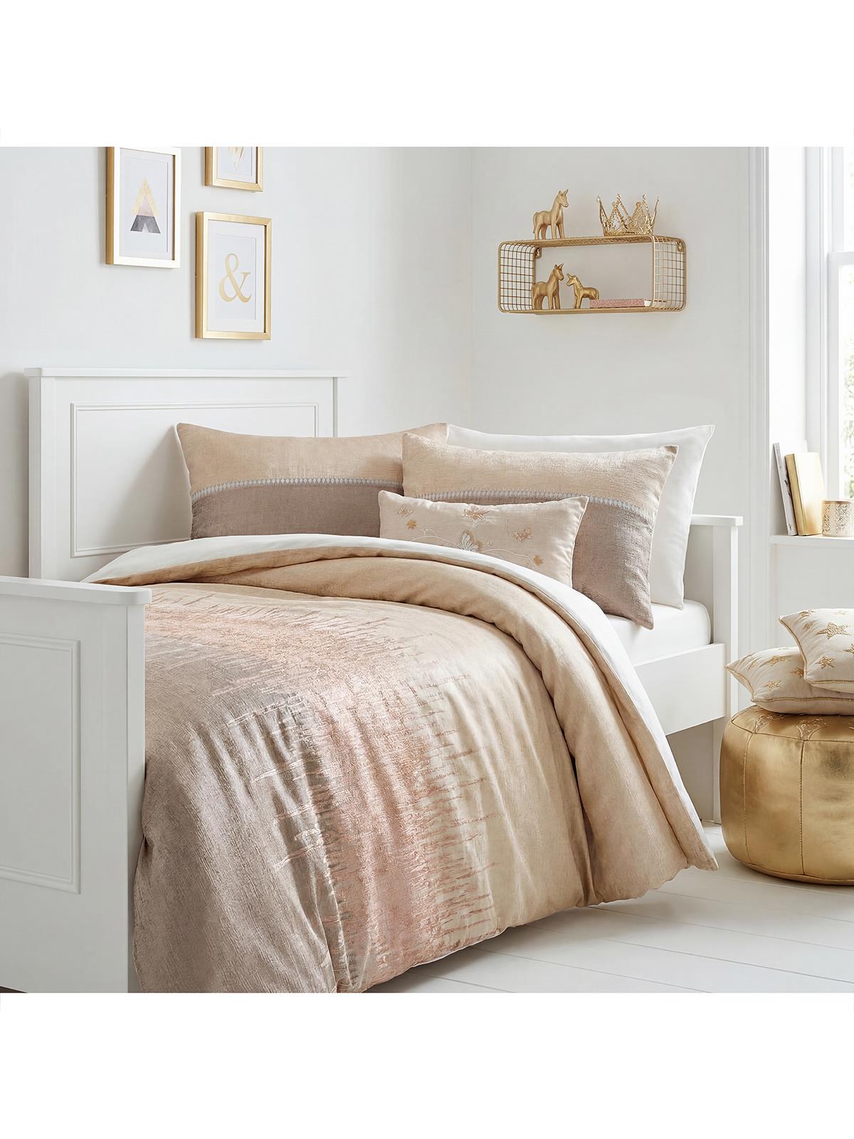 Tiffany Gold  Tek Kişilik Yatak Örtüsü 160X220 cm