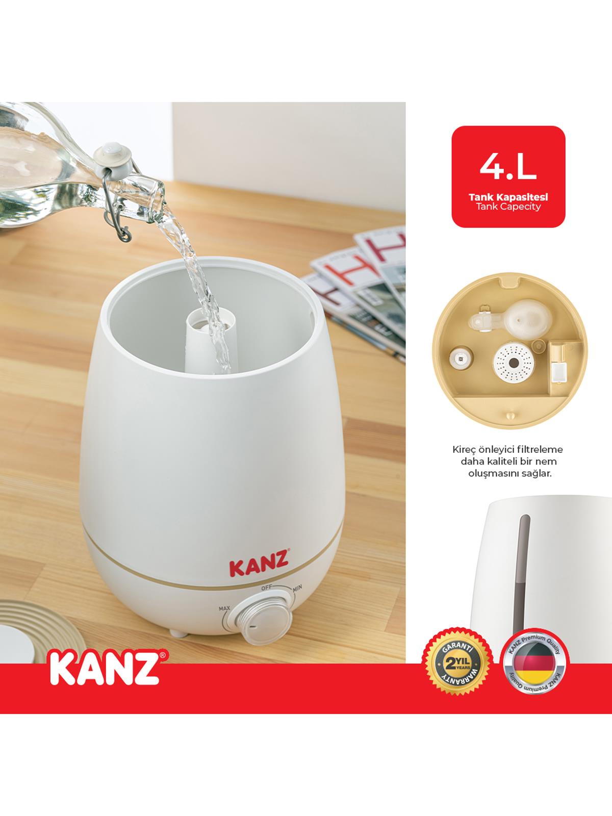 Kanz Manuel - Üstten Doldurmalı Buhar Makinesi